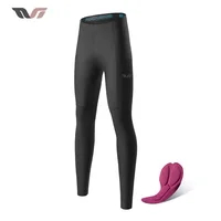 Pantalones de Ciclismo para Mujer ROCKBROS, Pantalones Largos Térmicos de Forro Polar para Invierno y Otoño, Pantalones Deportivos para Ciclismo de Montaña y Carretera