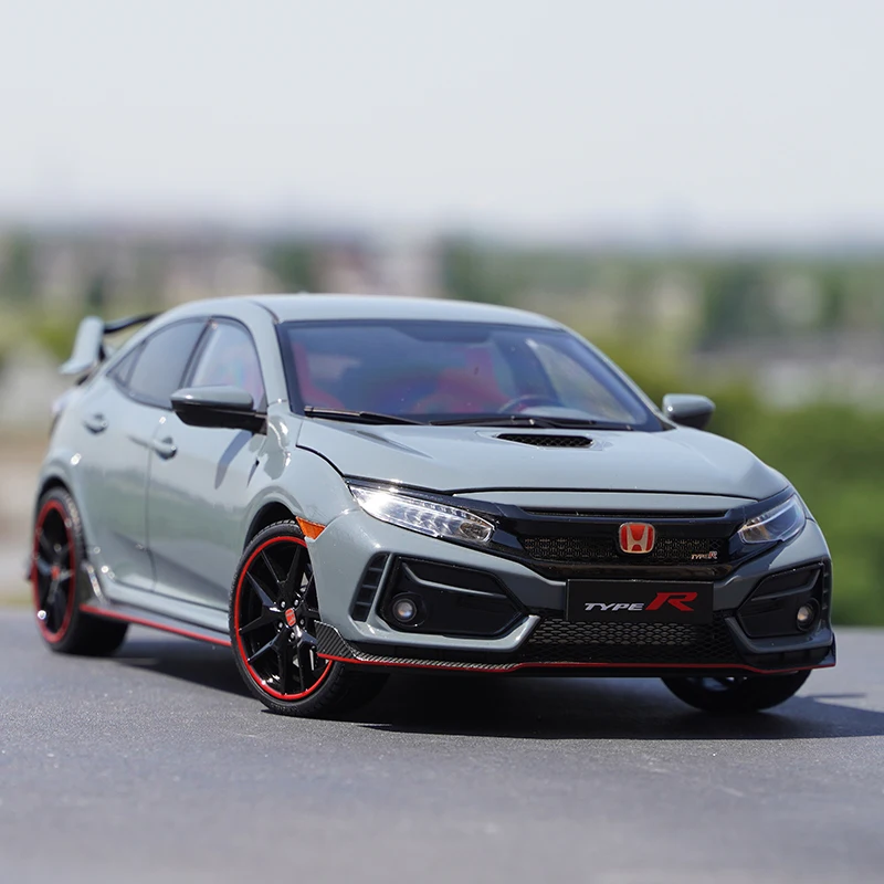 

1:18 Scale Honda Civic TYPE R FK8 2020 Japanese Sports Car Simulation Alloy Car Model Collection Ornaments Souvenirs