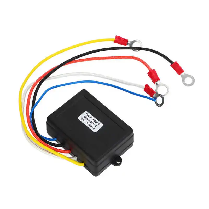 12V 24V Wireless Winch Remote Control Switch Controller Receiver Kit Universal for Truck ATV SUV Winch Remote Control Systems