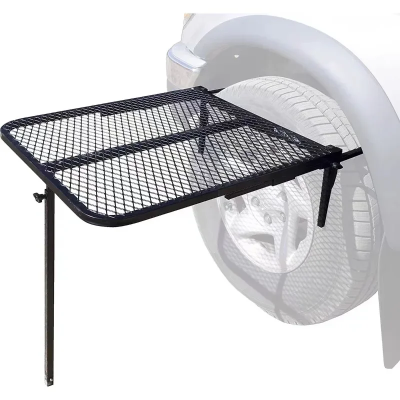 Car tire table, outdoor camping picnic table folding barbecue grill
