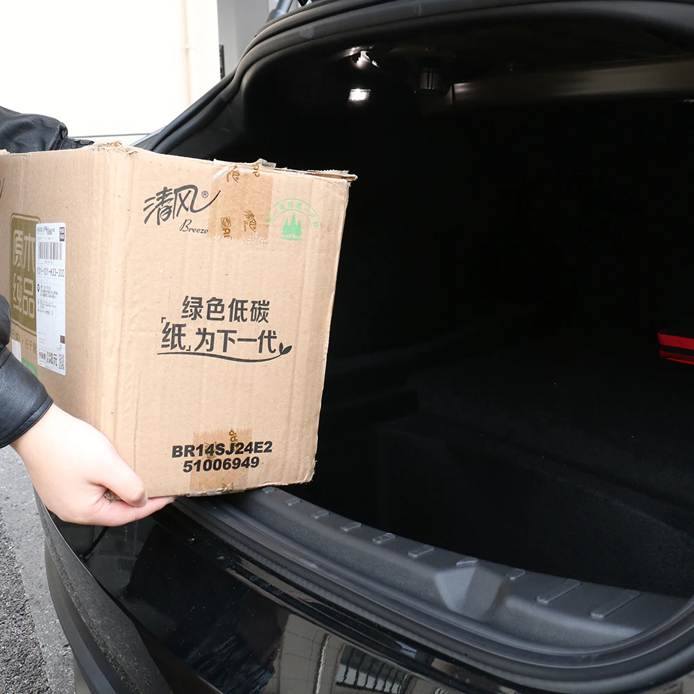 

Trunk Threshold Strip TPE For Tesla New Model 3 Highland 2024 or Metal Back Sill Anti Scratch Protection Lid