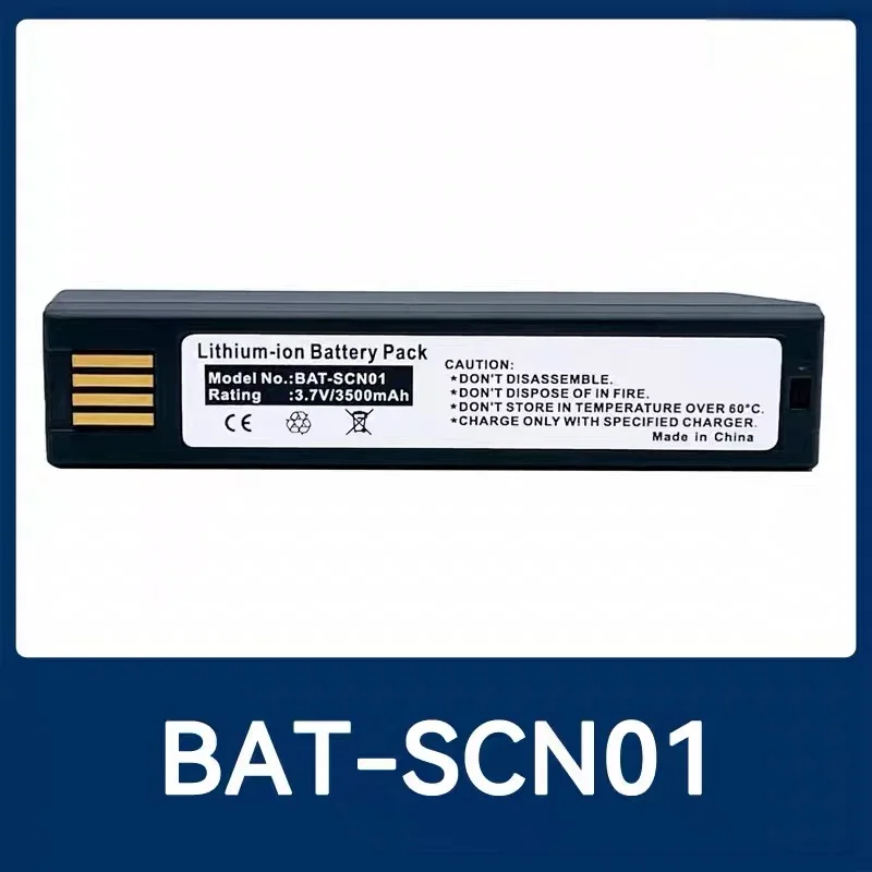 Brand New BAT‑SCN01 Lithium Battery For Honeywell 1202G 1902GHD GSR 1452G Wireless Barcode Scanner Replacement Power Parts 3.7V
