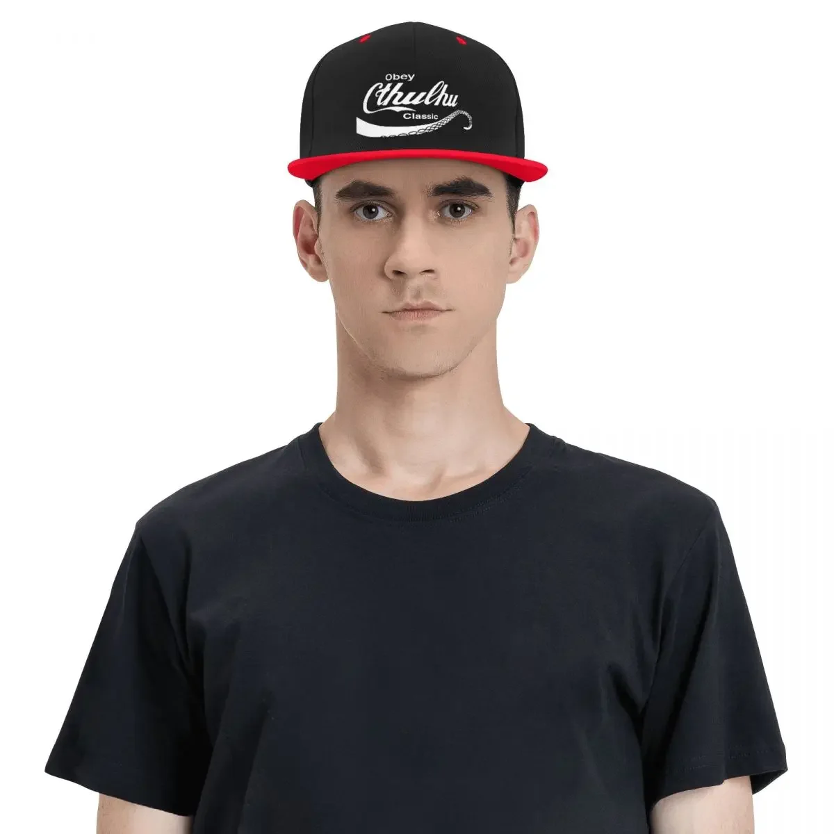 Marca de moda personalizada Chamada de Cthulhu Boné de beisebol engraçado para homens e mulheres, amor, Flat Snapback, Hip Hop Dad Hat, Chapéu Esportivo