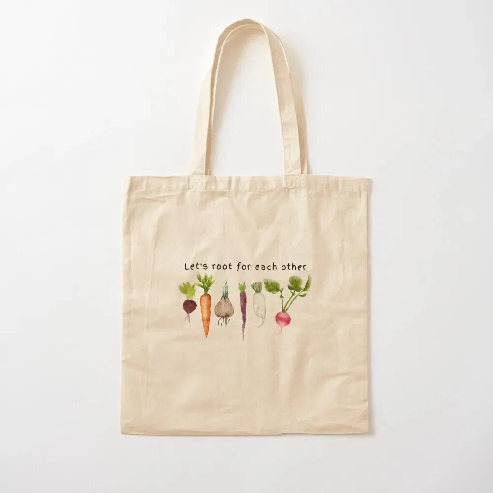 

Root for Each Other Tote Bag canvas bags custom fabric bag Tote Bag