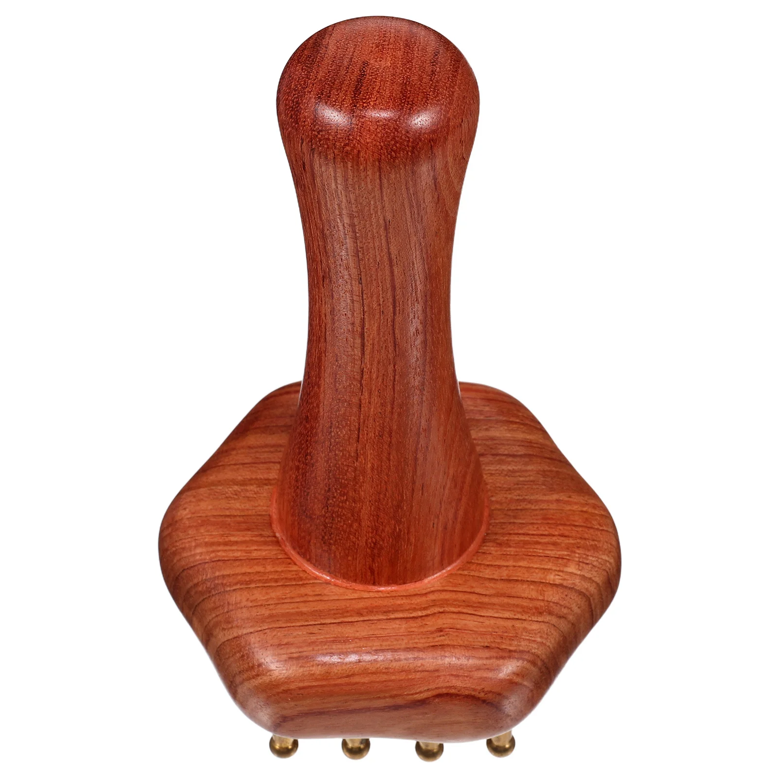 

Brass Massage Brush Manual Meridian-Unblocking Tool For Scalp Waist Abdomen Legs Guasha Therapy Professional Massager For