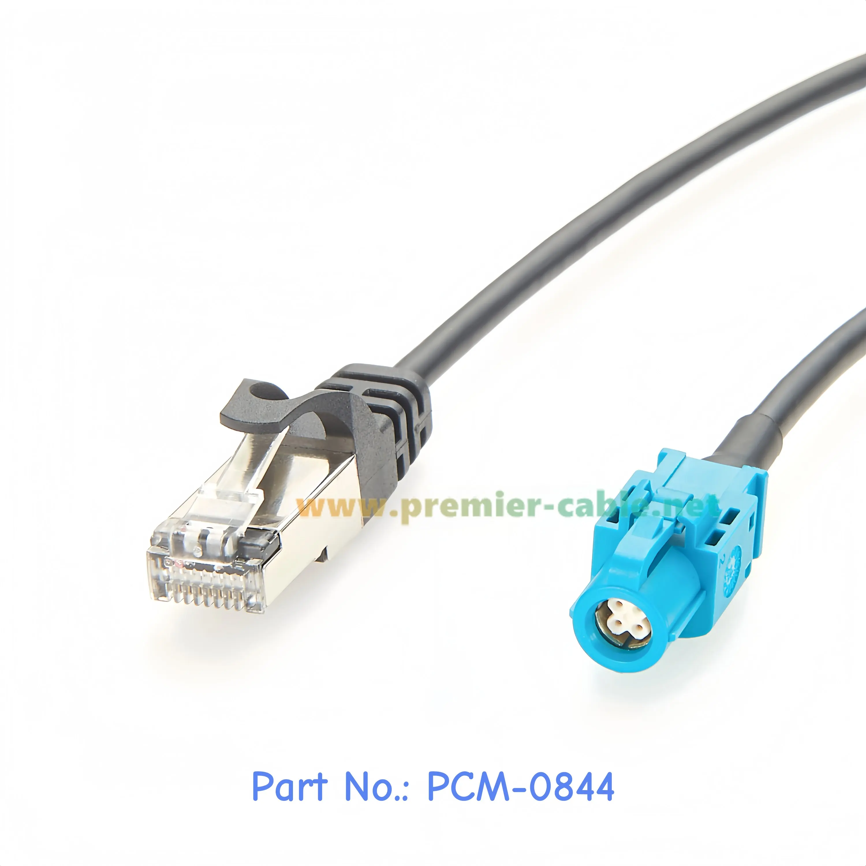 HSD to RJ45 Adapter Cable HSD 4 Pin Z Code Female to RJ45 8P8C Male Shielded Network Cable RJ45 to HSD LVDS Extension Cable, 1m