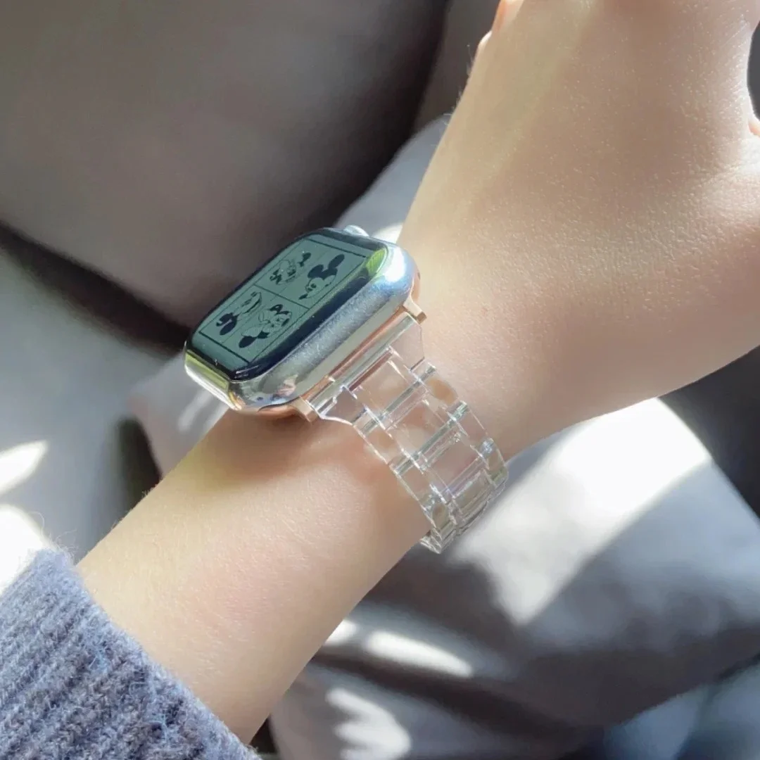 سوار ساعة كاندي رينبو متوافق مع سوار Apple Watch Series 10/9/8/7 SE 4/5/38/44/40/45/46 ملم iWatch Ultra البديل