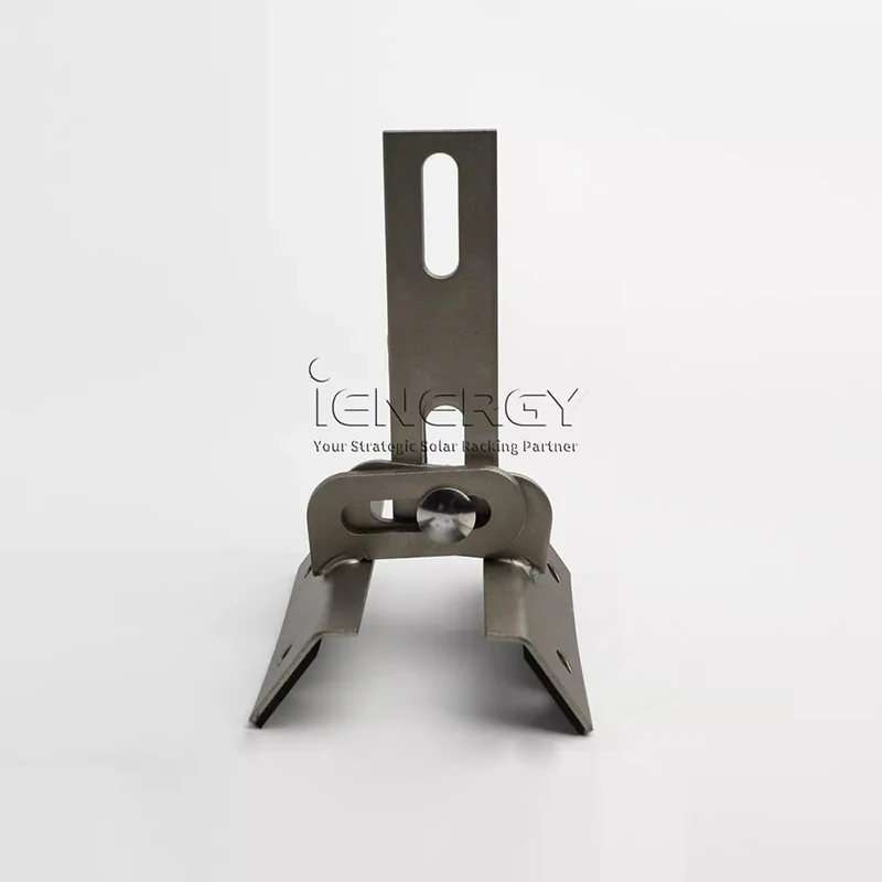 

Customized Clamps Stainless Steel Trapezoidal Metal Roofing Clamp for Solar Mounting System Household Accessories Easy Install