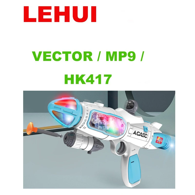 

AK UNCLE LEHUI Series Gel toy VECTOR MP9 HK417 Gel Electric Toy Gun WBB