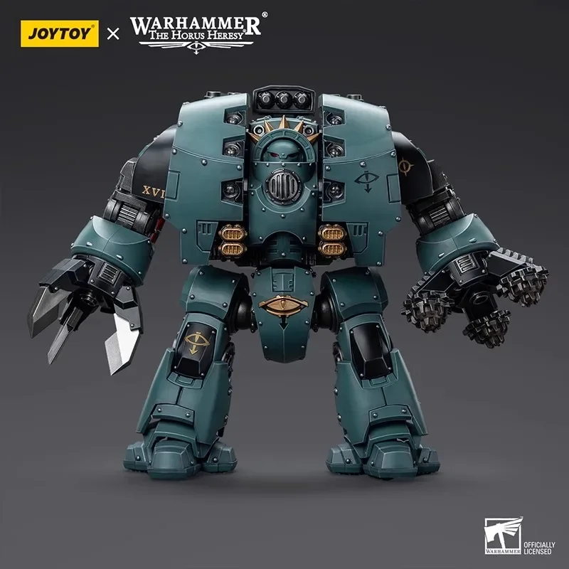 [IN STOCK] JOYTOY Warhammer 40k The Horus Heresy 1/18 Action Figure Leviathan Dreadnought with Siege Drills Anime Model Toy Gift