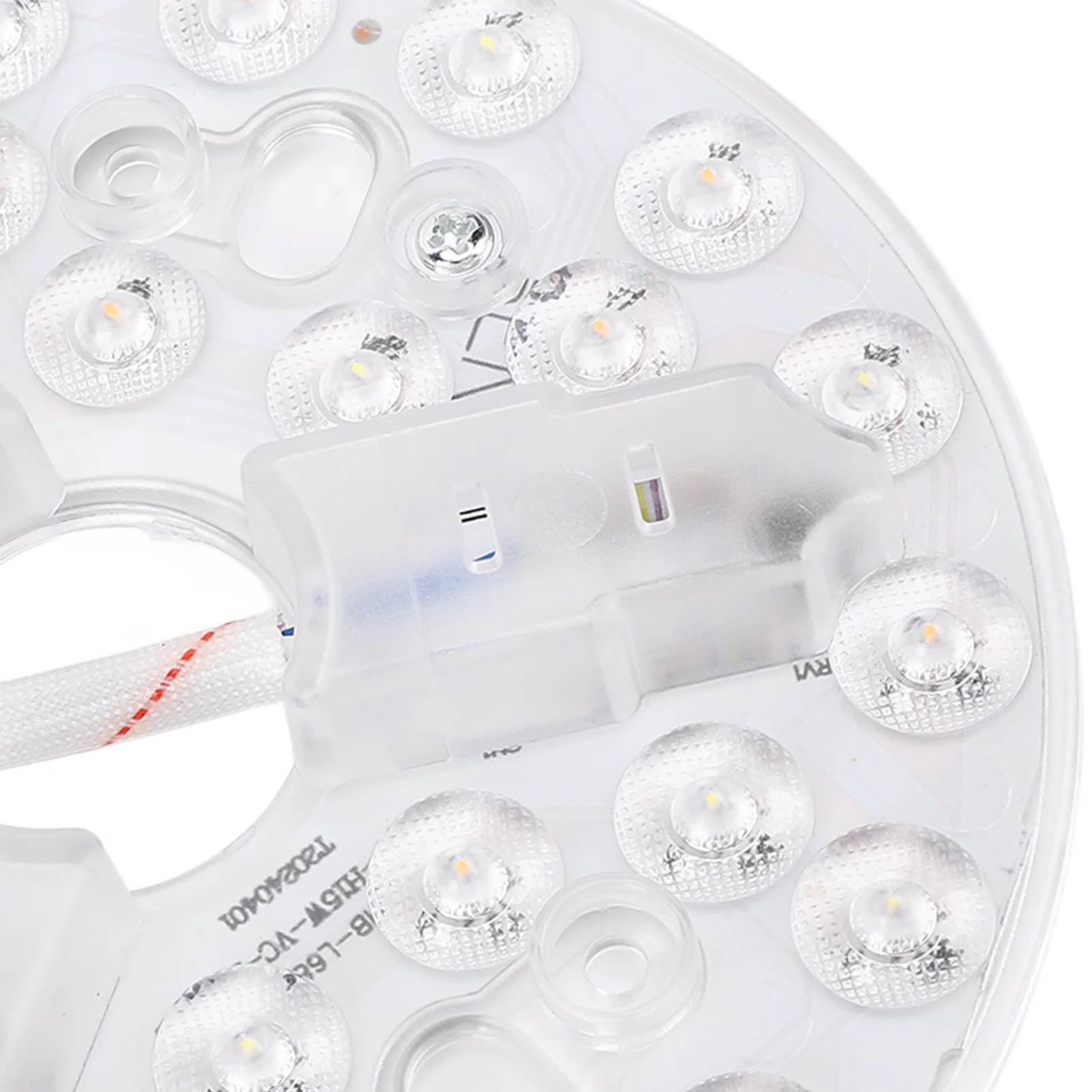 5.3 Inch Ceiling Fan LED Light Kit 3 Colors (3000K/4200K/6500K) Dimmable 15W 95-265V Easy Retrofit Suitable For Living Room