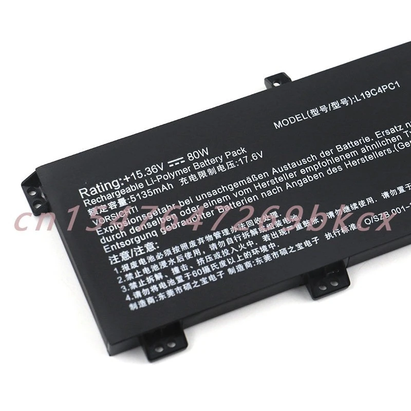 

High quality products for legion Y7000P R7000P 2020 H L19C4PC1 L19M4PC1 L19C4PC0 laptop battery