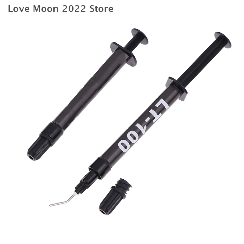 1Pc 1.5g/3g LT-100 138W Liquid Metal Thermal Paste CPU GPU Graphics Card CPU Laptop Cooling Conductive Silicone Grease Sheet