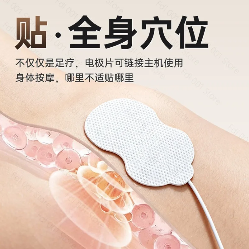 Foot massager, pulse heating foot therapy machine, dredging foot acupoints and meridians, hot compress instrument for home use