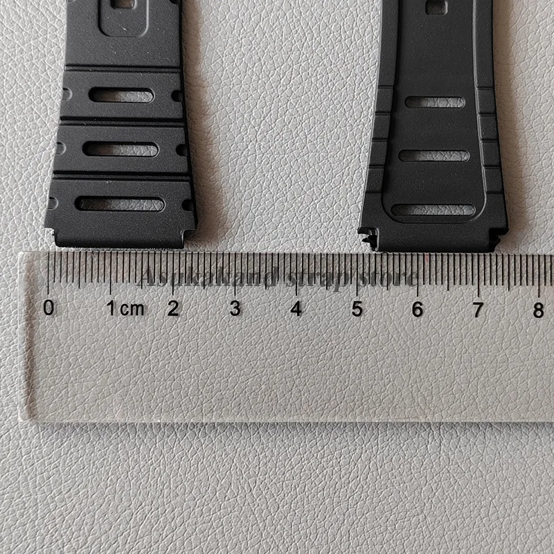 سيليكون حزام 20 مللي متر ل كاسيو ل W-720 W-722 W-741 WL-100 CA-53 CA-61 حزام (استيك) ساعة المطاط مشبك بلاستيكي الرياضة لينة الرجال معصمه