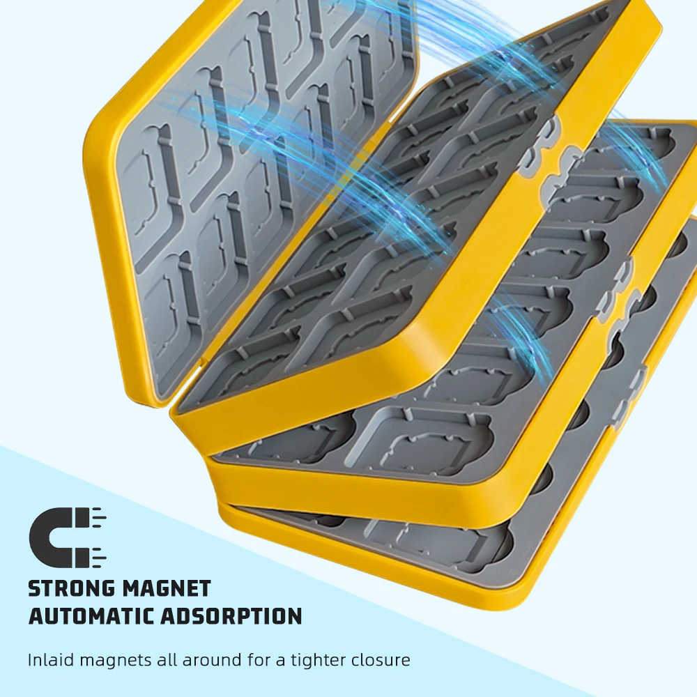 Scatola portaoggetti 72 in 1 adatta per carte da gioco Switch 1/2