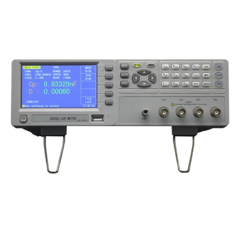 For U2836 LCR Digital Bridge Tester 50-200kHz Resistance, Capacitance, and Inductance Tester Accuracy 0.05%