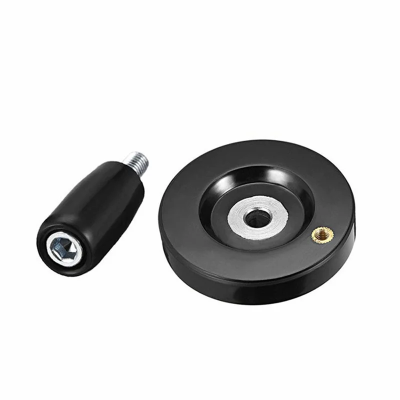 A64Z Milling Machine Hand Wheel 63Mm Diameter 8Mm Hole Revolving Handle For Precision Adjustments