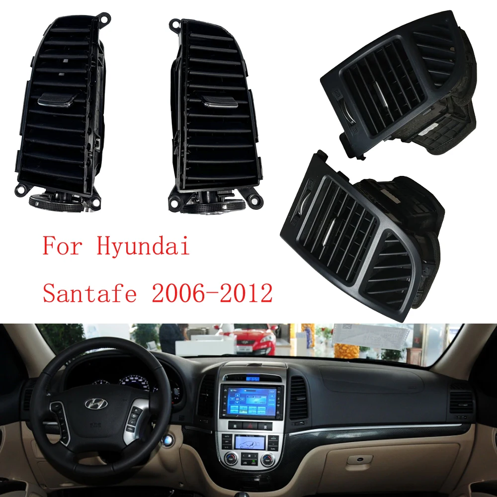 

For Hyundai Santafe 2006-2011 AC Air Vent Outlet Dashboard air conditioning vent interior AC panel air condition grille
