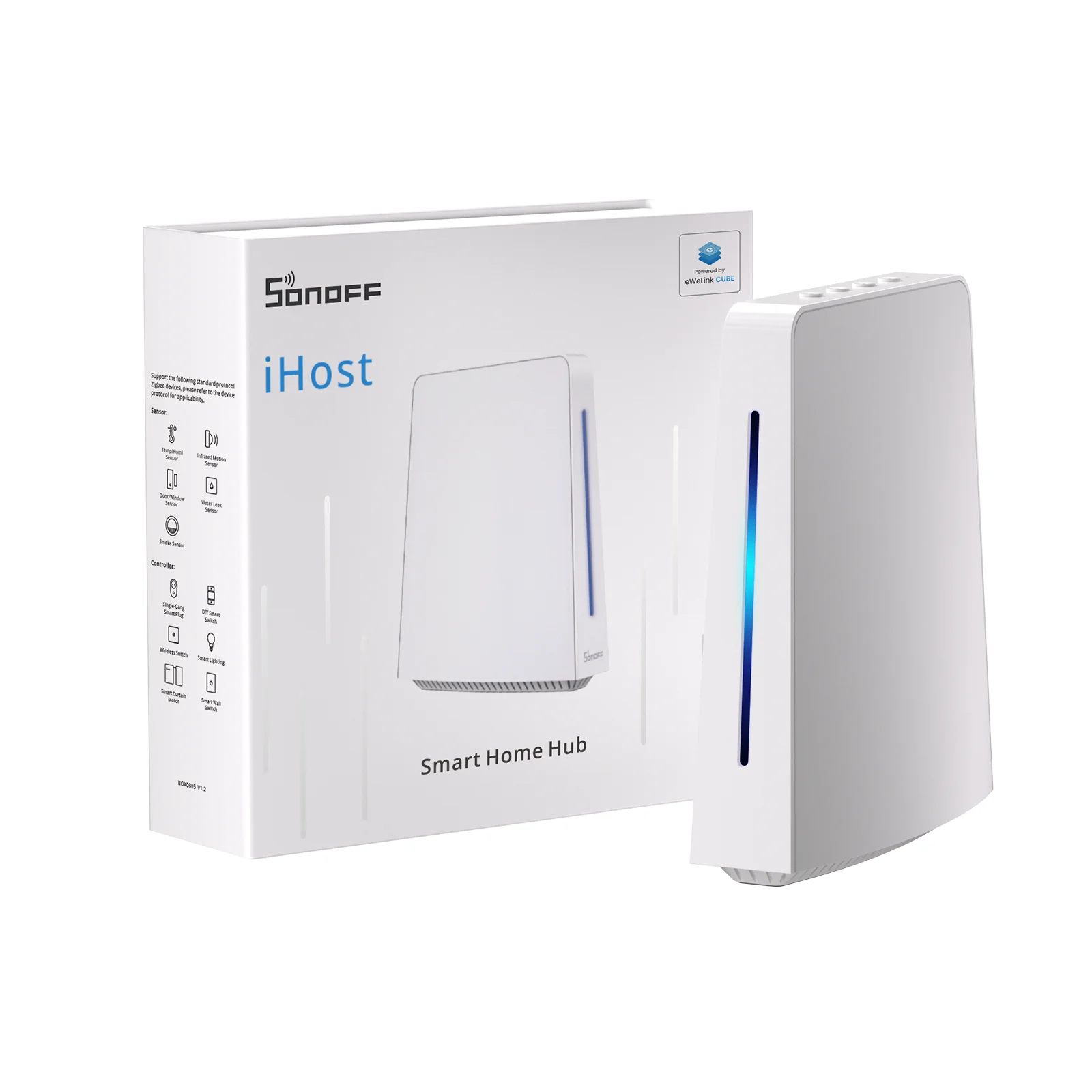 SONOFF iHost Smart Home Hub AIBridge Compatible with Wi-Fi LAN devices and Zigbee standard protocol For your smart home system