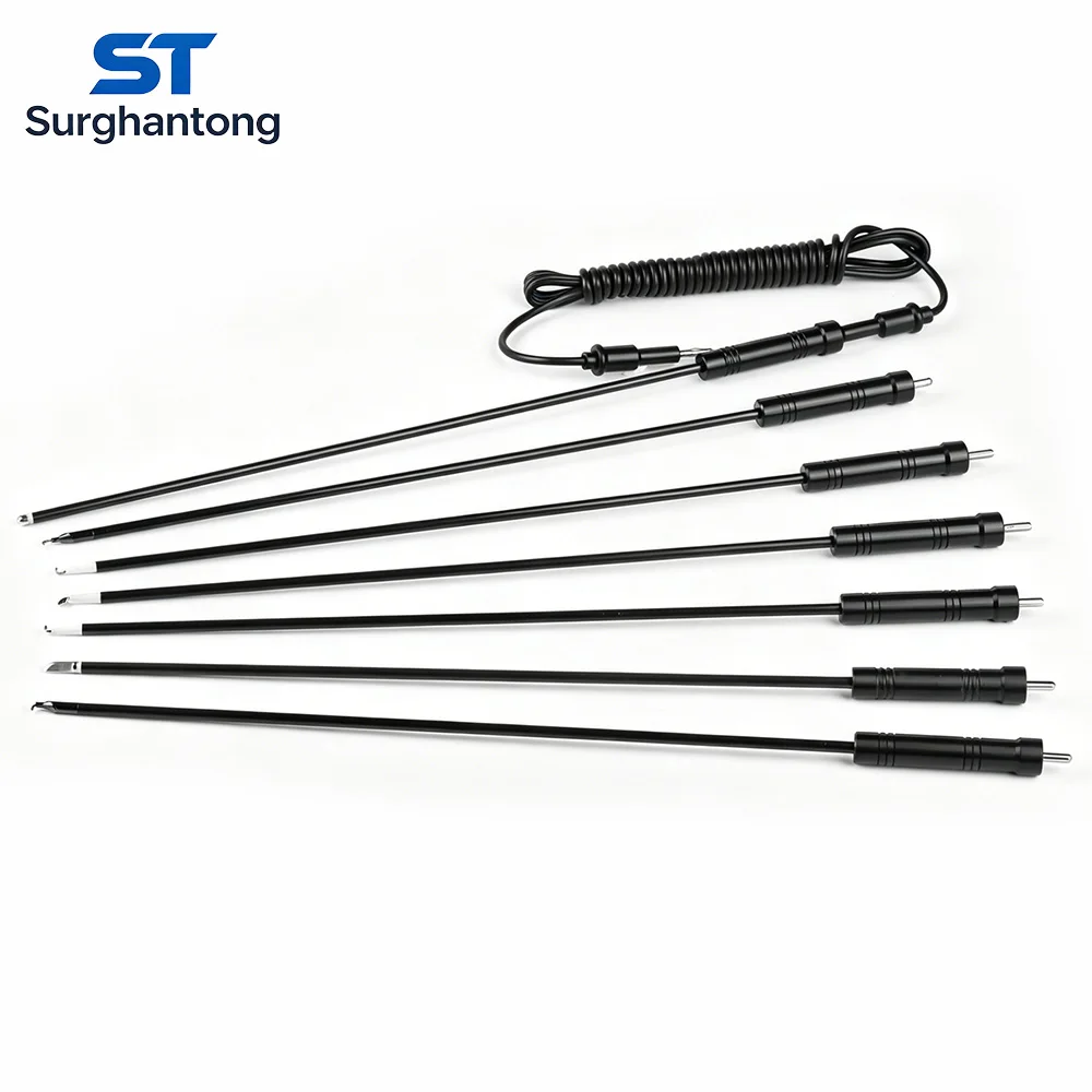 

Laparoscopic Monopolar Electrode Hook, Medical Use Laparoscopy Electric Coagulation Ballpoint, Spatula, Knife