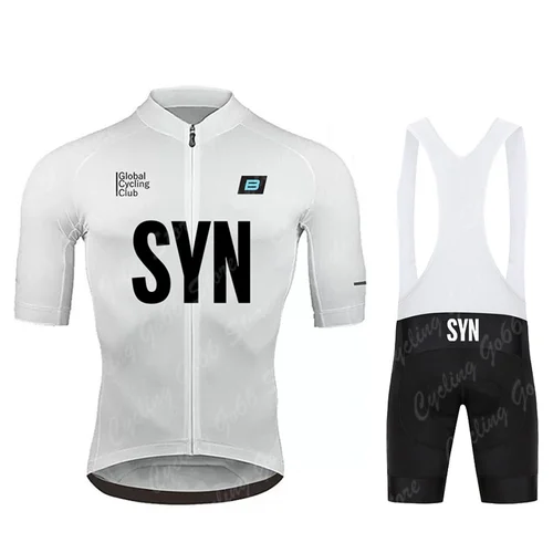 Imagen 2 del producto SYN-Camiseta de manga corta para hombre, conjuntos de Ciclismo de verano, camiseta para bicicleta de montaña, Ropa transpirable para bicicleta, uniforme de Ciclismo MTB