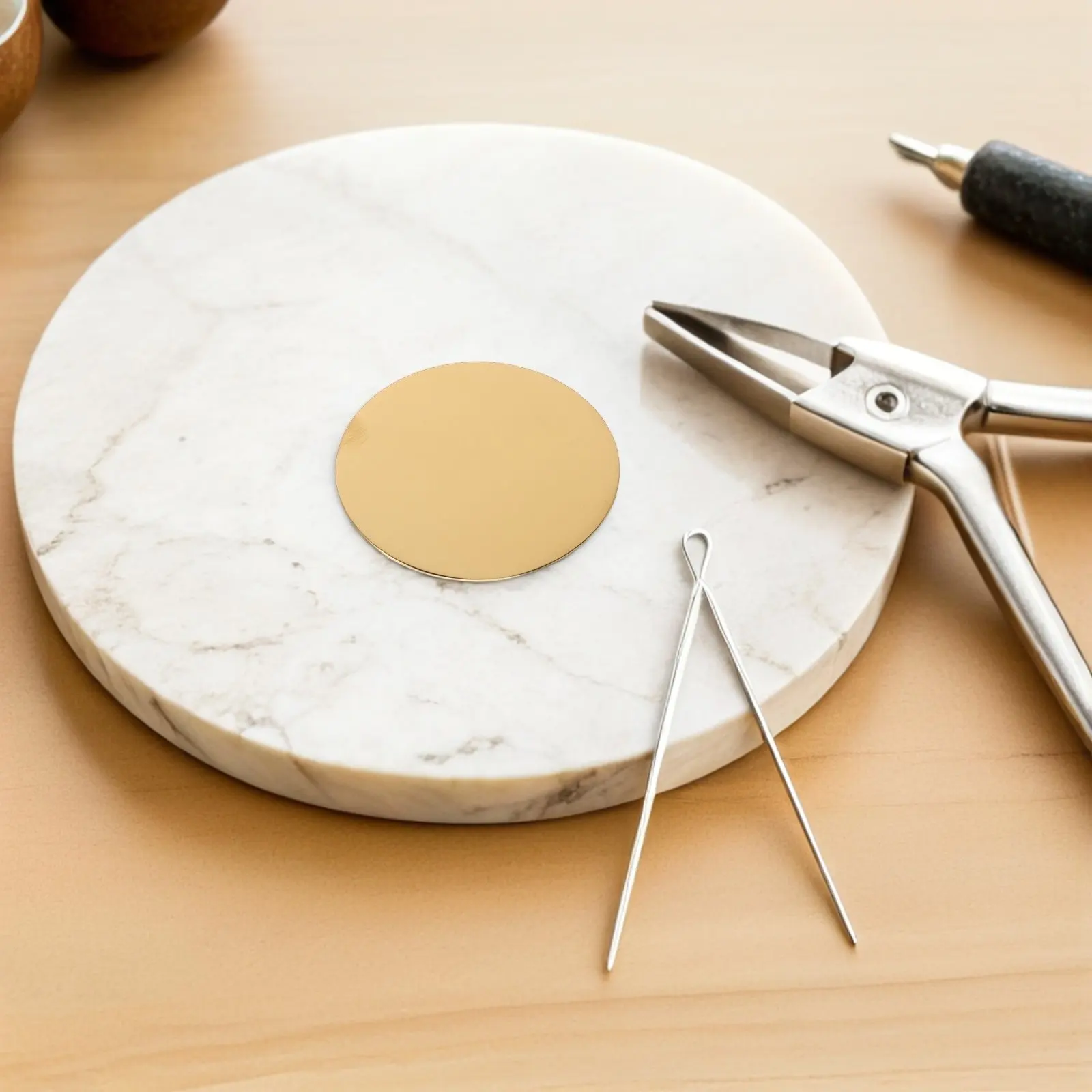 

Набор из 6 круглых заготовок из нержавеющей стали диаметром 5 см для гравировки, DIY-поделок, изготовления медалей на заказ, для выпускных и корпоративных мероприятий