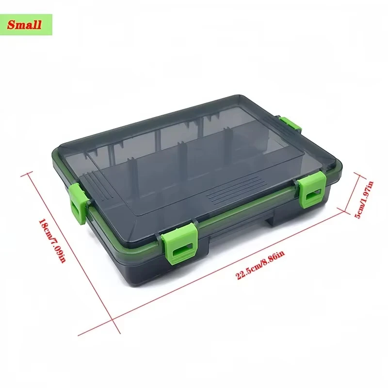 Visgereidoos met grote capaciteit, opbergkoffer voor visaccessoires, voor vishaakjes, kunstaas, karpervisgerei.