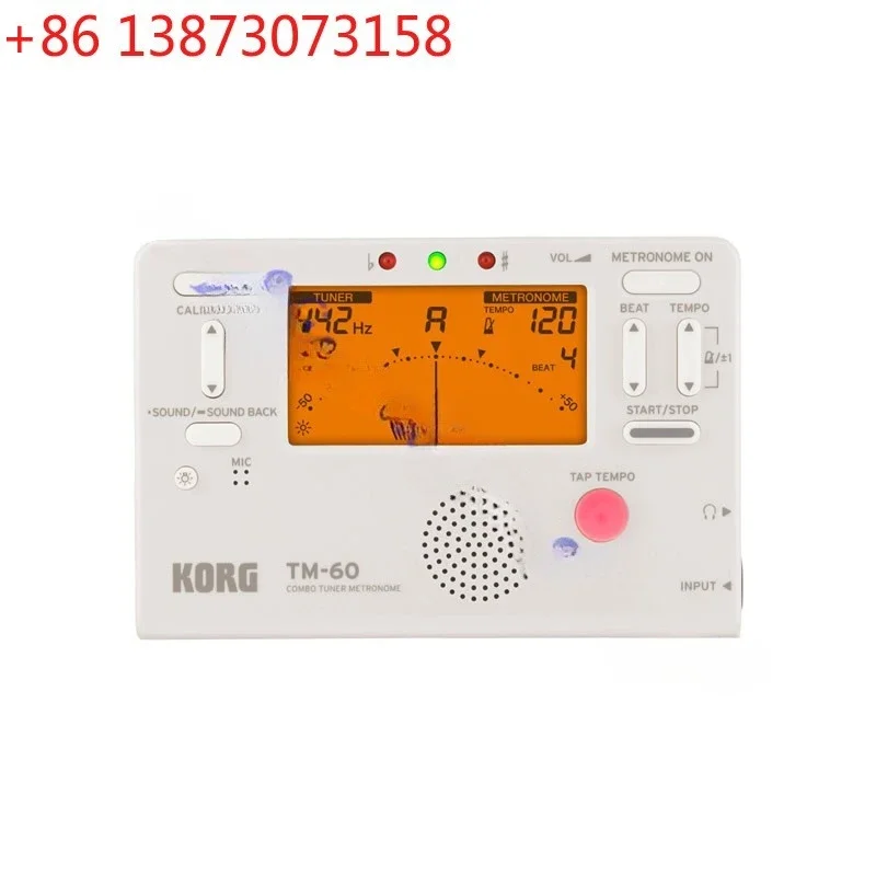 Korg TM60 Tuner, /Saxophone/Violin/Guitar Tuning Metronome, Universal Metronome