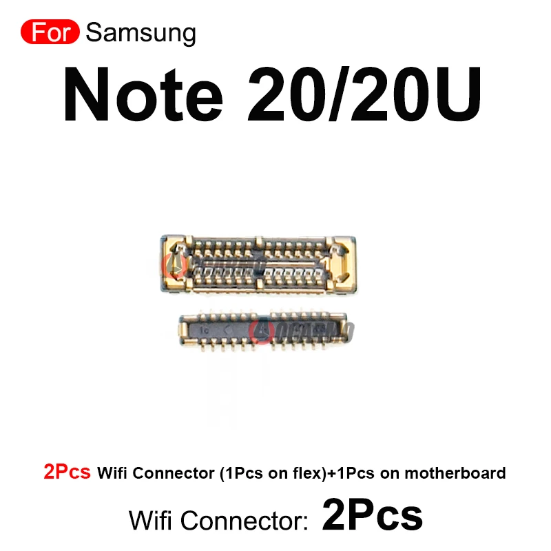 Wifi Signal Antenna Connector Motherboard FPC Plug Main Board Flex Cable Connector For Samsung Galaxy Note 20 Ultra 20u