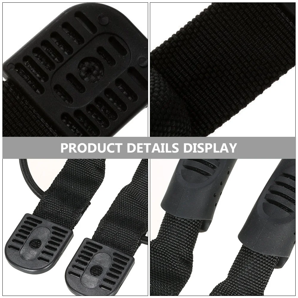 

4Sets Kayak Handle Durable Elastic Rope Side Mount Replacement Handle Nonskid Canoe Boat Supplies Kayak Handles