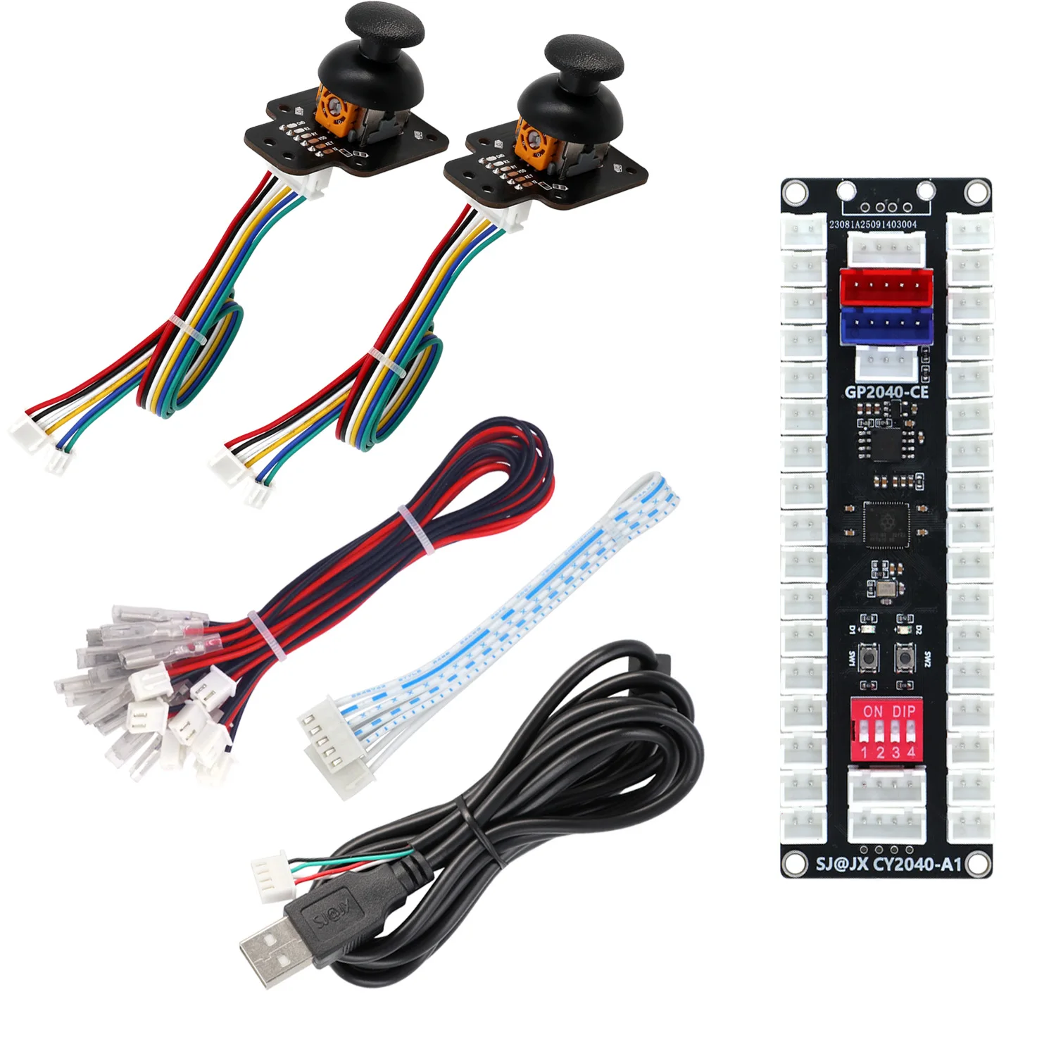 Kit Arcade SJ@JX RP2040: Zero Delay para PC e Switch