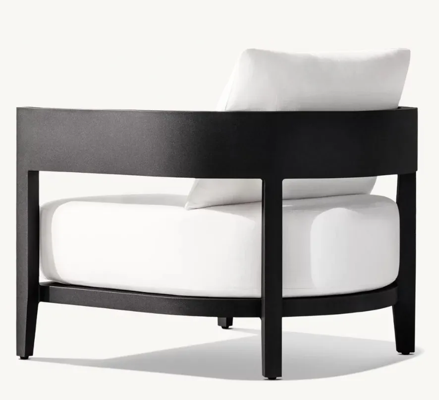 

OEMHotel Outdoor Sofa Set Furniture Leisure Chair Outdoor Garden Aluminum Alloy Leisure Chair