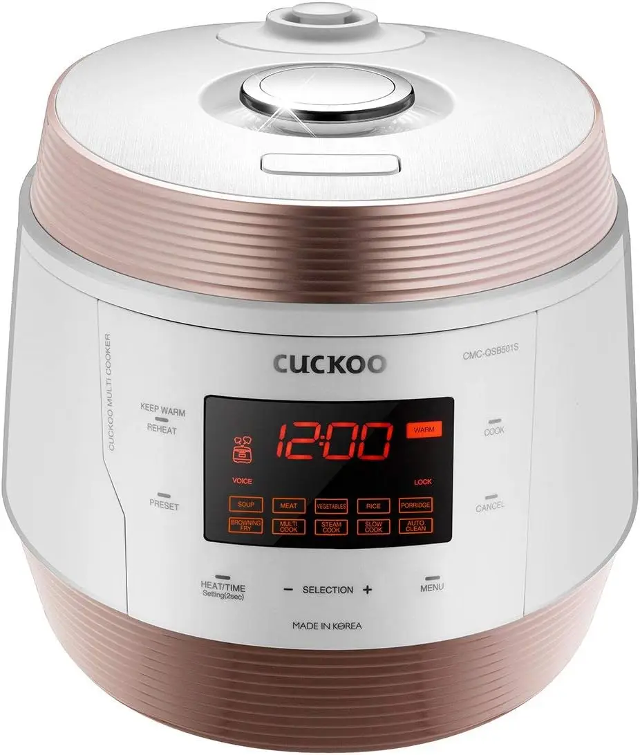 

5QT Cuckoo электрическая скороварка с 10 вариантами меню и кастрюлей из нержавеющей стали электрическая плита