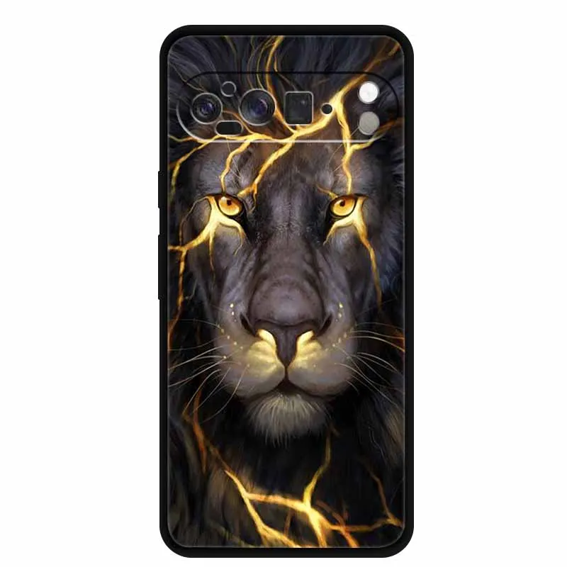 حافظة هاتف كرتونية لهاتف جوجل بيكسل 10 برو XL غطاء من السيليكون بولي يوريثان الحراري لهاتف جوجل بيكسل 10 برو XL واقي خلفي ناعم مقاوم للصدمات #3