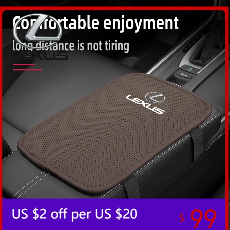 

Защитный коврик для центральной консоли автомобиля, подлокотника, аксессуары для Lexus F SPORT GX460 Ct200h IS250 ES 220D IS