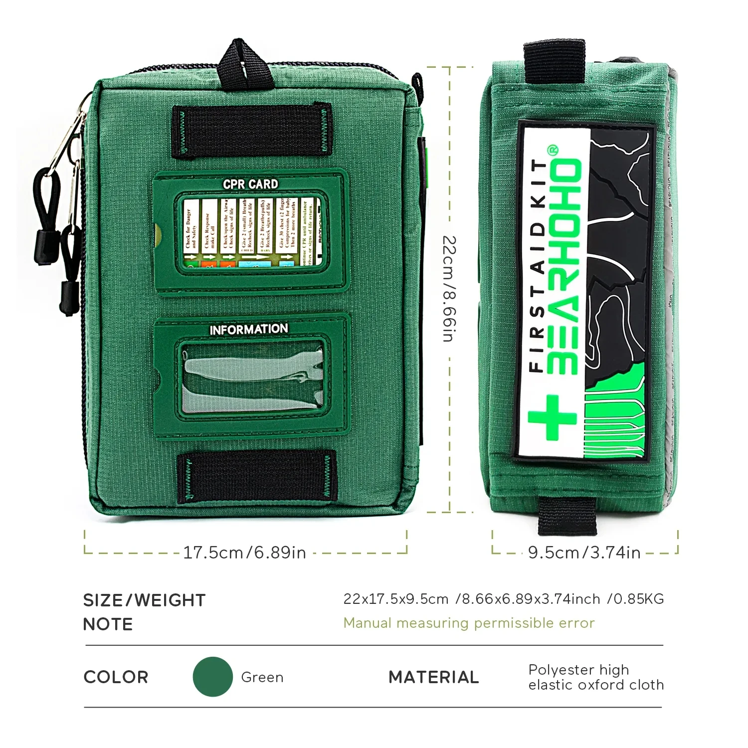 M Molle Professional First Aid Kit Full /Empty Emergency Survival Kit Trauma Bag for Cycling Camping Hiking Travel Outdoor IFAK