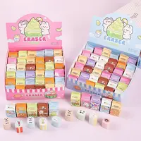 35 Uds. Borradores de cartón de leche, escritorio para amigos para niños, borradores de lápiz Kawaii, juguetes de borrador a granel, regalos para premios en el aula, recompensa de juego