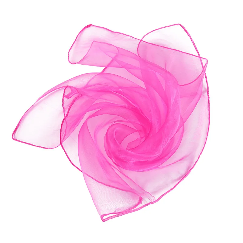 Chiffon Nylon Square Children Stage Performance Scarf