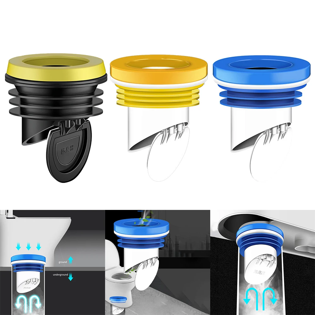 

1 Pcs Toilet Flange Sealing For Ring Check Valve Rubber For Ring Leak-Proof Toilet Bottom Accessories Toilet Seat