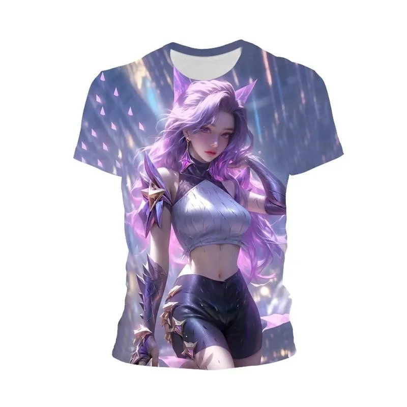 3D Graphic T Shirts Men Women Pattern Print Tops Tees Short Sleeve Trend Personality Streetwear T-shirts