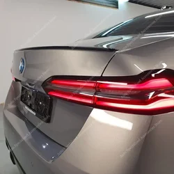 Racing Rear Spoiler Wing For BMW 5 Series G60 520d 520i 530i 530e 550e M5 Style 2023-2025 Sticker Gloss Black Bodykits Tuning