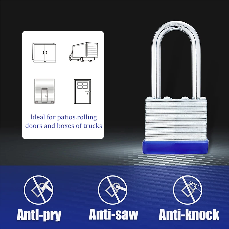 Kłódka zabezpieczająca przed kradzieżą zabezpieczający przed kradzieżą zamek do domu duży zamek do drzwi mały zamek do drzwi akademika zamek meblowy do szafki gruby żelazny zamek