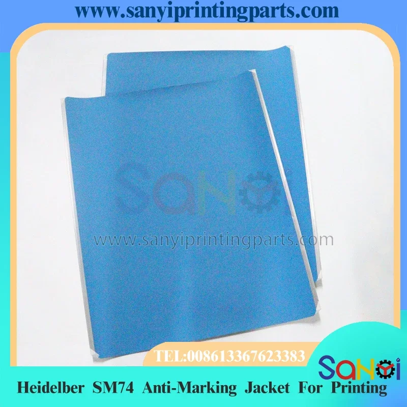 5 Piece Heidelber SM74 Anti-Marking Jacket For Printing Machine Parts SM74 Rubber Blankets 772x627x1.95MM
