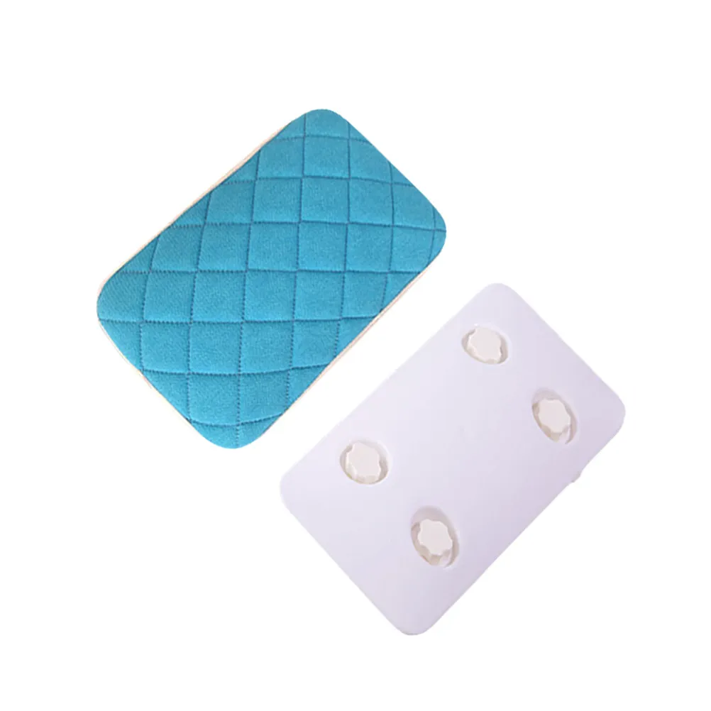 1Set Wall Mounted Back Scrubber for Shower Assorted Color Men Women Hands-Free Exfoliating Body Sponge Bath Towel Scrubber