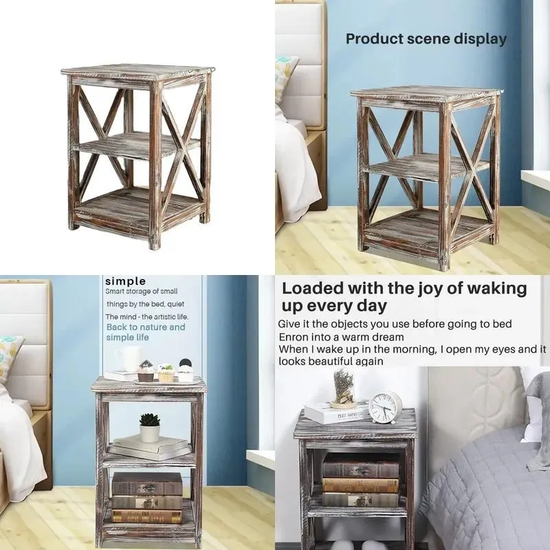 Solid Wood Custom Vertical Multi Functional Double Layer Eco Friendly Fragrance Storage Rack for Living Room and Kitchen
