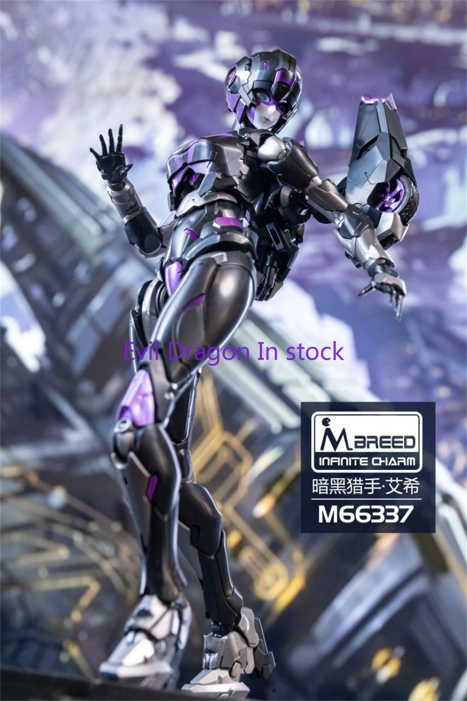 Op voorraad getransformeerd M66337 Charmaine Sheh M Dark Skye Arcee KO RIOBOT geassembleerd actiefiguur met boxcollectie