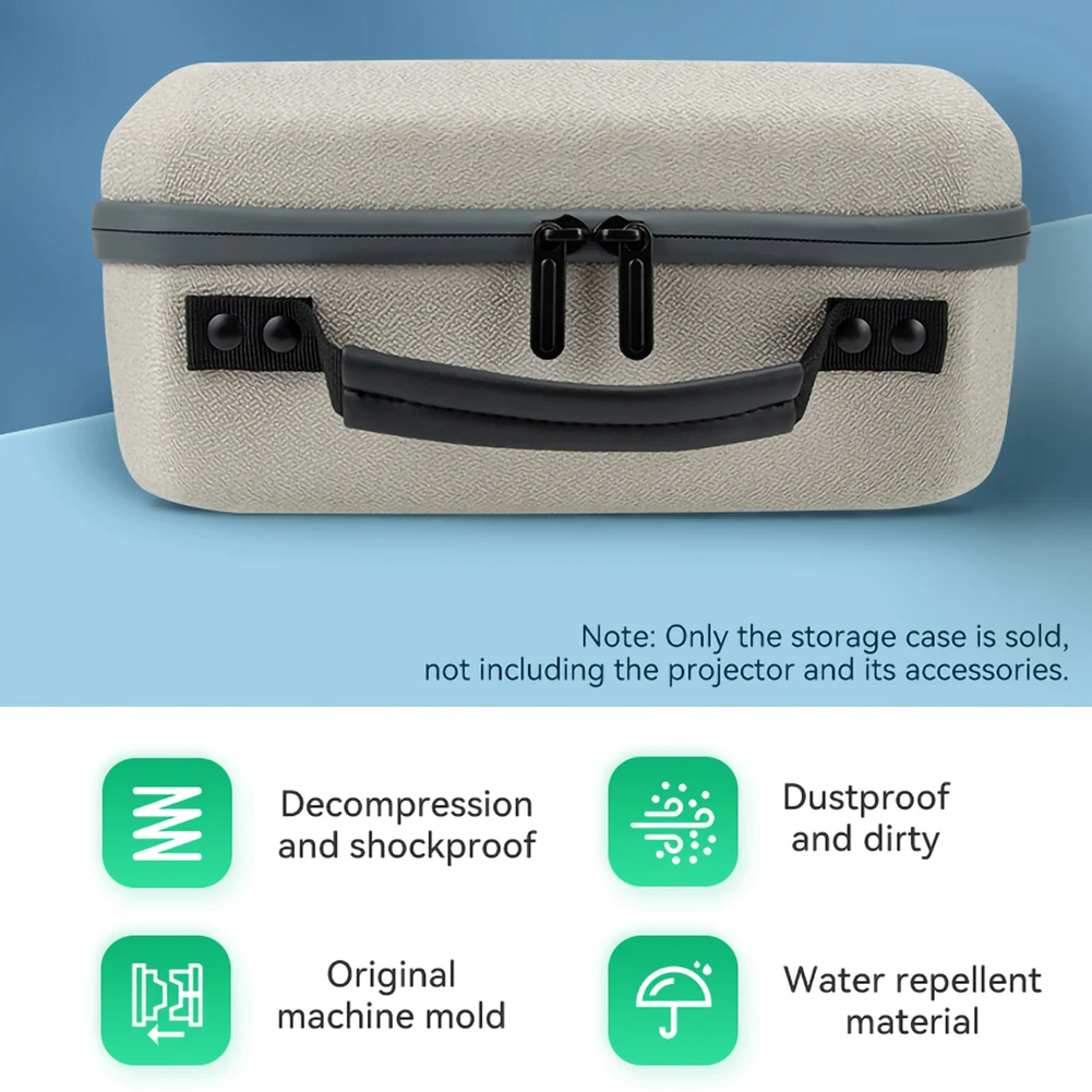 Salange Projector Carrying Case For HY300/HY320 - Portable Protective Bag With Accessory Pockets