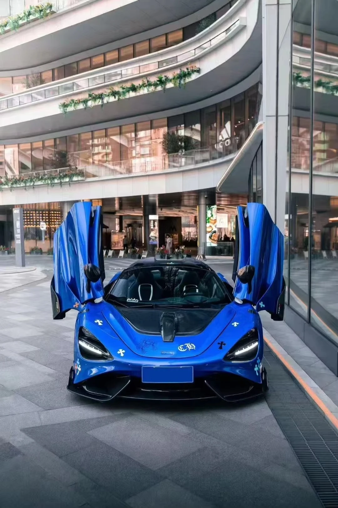 For McLaren 765LT Carbon Fiber Body Kit 765LT Front Rear Bumper Side Skirts and Diffusers 720S Upgraded Bumper Accessories