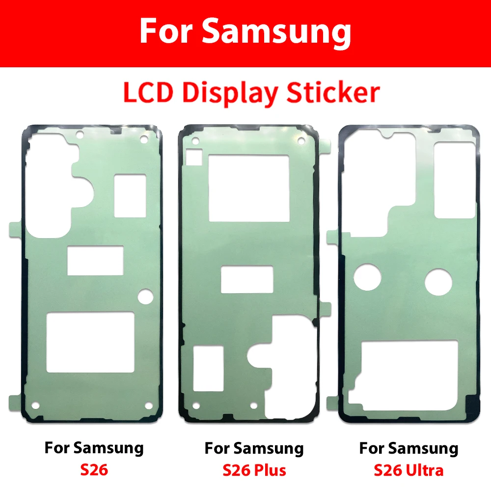 20pcs Back Battery Cover Door Sticker Adhesive For Samsung S26 Plus Ultra Back Waterproof Tape Glue